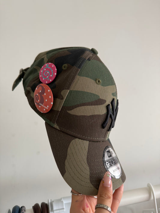 newera camo fitted cap